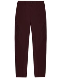 Emporio Armani - Loose-Fit Pleated Trousers - Lyst