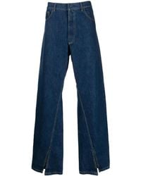 Bianca Saunders - Pantalon En Jean À Coupe Ample - Lyst