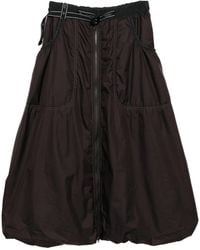 and wander - Bordeaux Octa Skirt - Lyst