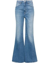 PAIGE - Charlie High-rise Flared Jeans - Lyst