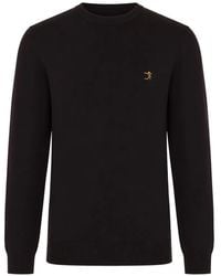 Uominitaliani - Logo-Embroidered Merino Wool Sweater - Lyst