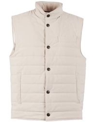 Fay - Quilted Travel Vest - Lyst