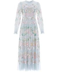 Needle & Thread - Rosalie スパンコール フローラル ドレス - Lyst