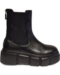 Casadei - Platform Chelsea Boots - Lyst