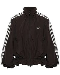 adidas - Ruffled Zip-Up Jacket - Lyst