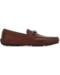 Ferragamo - Gancini Ornament Driver Loafers - Lyst