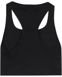 MISBHV Ssense Exclusive Faux-Leather Tank Top in Black | Lyst