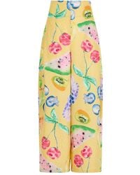Rosie Assoulin - Hose mit Früchte-Print - Lyst