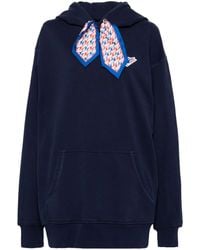 CASABLANCA - Sudadera con capucha y parche del logo - Lyst