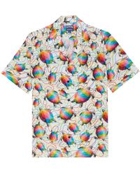 Vilebrequin - X Okuda San Miguel Charli Linen Shirt - Lyst