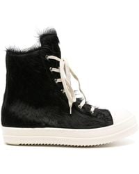 Rick Owens - Men Pelliccia Sneakers - Lyst