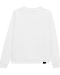 Courreges - Embroidered-Logo Cotton Sweatshirt - Lyst