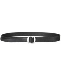 Orciani - Broken O Pegaso A Leather Belt - Lyst