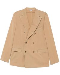 Boglioli - Blazer Croisé À Revers Pointus - Lyst
