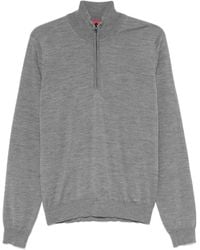 HUGO - Pull À Col Montant Zippé - Lyst
