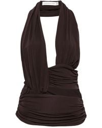 Christopher Esber - Gedrapeerde Top - Lyst