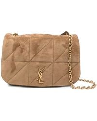 Saint Laurent - Jamie 4.3 Quilted Suede Shoulder Bag - Lyst