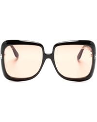 Tom Ford - Oversize-frame Sunglasses - Lyst
