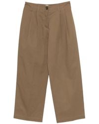 TOTEME - Organic Cotton Trousers - Lyst