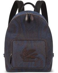 Etro - Essential Paisley-Pattern Backpack - Lyst