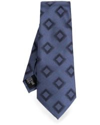 Giorgio Armani - Geometric-Print Tie - Lyst