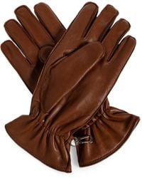DSquared² - Quilted Leather Gloves - Lyst