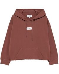 MM6 by Maison Margiela - Logo-Patch Hoodie - Lyst