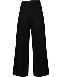 Amir Slama - Pantalones Anchos De Talle Alto - Lyst