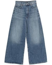 Sportmax - Wide-Leg Jeans - Lyst