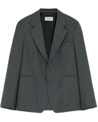 Lemaire - Tailored Twill Blazer - Lyst