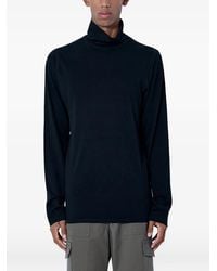 Rier - Pull À Col Roulé En Maille Lisse - Lyst