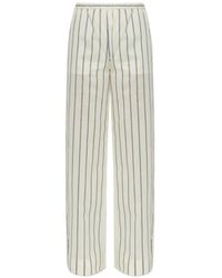 Moncler - Pinstripe Trousers - Lyst