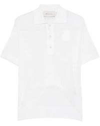 Ami Paris - Ami De Coeur Wool Polo Shirt - Lyst
