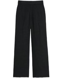 Apparis - High-waisted Knitted Trousers - Lyst