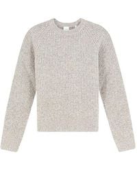 Aspesi - Ribbed-Knit Raglan-Sleeve Jumper - Lyst