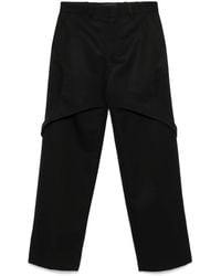 HELIOT EMIL - Pantaloni Con Dettaglio A Strati - Lyst