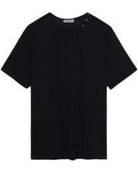 Yohji Yamamoto - Asymmetric Cotton T-shirt - Lyst