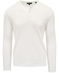 Vince - Buttoned Long-Sleeved Shirt - Lyst