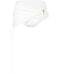 Christopher Esber - Geraffter Orbit Bikinirock - Lyst