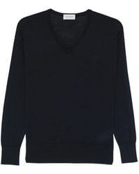 John Smedley - Jersey Anne Con Cuello En V - Lyst