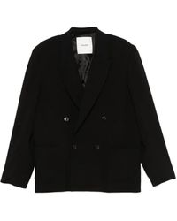 Nanushka - Anselm Double-Breasted Blazer - Lyst