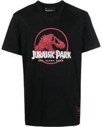 Neil Barrett - T-Shirt mit "Jurassic Park"-Print - Lyst