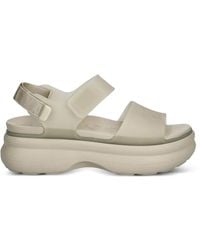 Crocs™ - Sandales Plateforme Soho Frosted Y Strap - Lyst