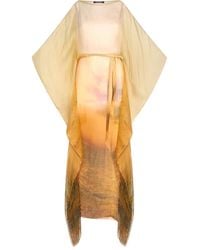 Roberto Cavalli - Caftano Con Stampa - Lyst