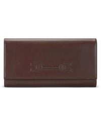 Elisabetta Franchi - Pouch Bag With Embossed Logo - Lyst