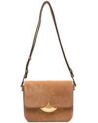 Sessun - Sac À Bandoulière À Finitions En Métal Dore - Lyst