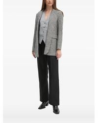 Sandro Ferrone - Blazer con motivo pied de poule - Lyst