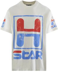 HELLSTAR - Hstar Graphic-Print T-Shirt - Lyst
