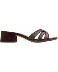 Sam Edelman - Farrin Block-Heel Sandals - Lyst