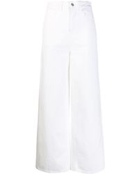 Moncler Jean ample classique - Blanc